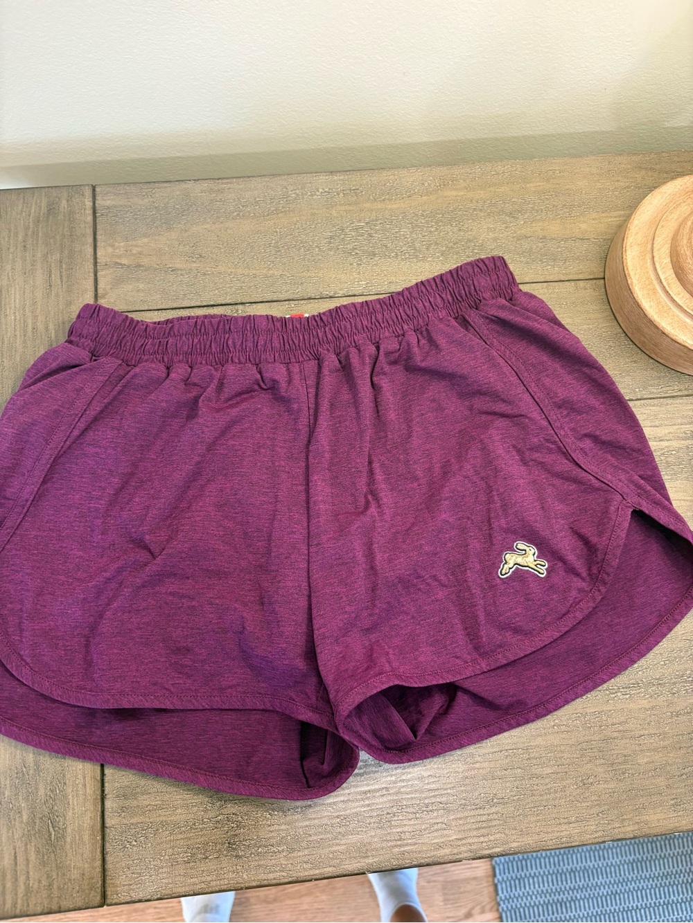 Tracksmith Plum Athletic Running Shorts
